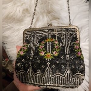 Vintage very beaded Deco‎ evening bag